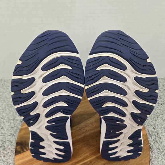 Asics Gel-Cumulus 23 MK Blue Athletic Lace Up Gym Daily Running Shoes Womens 10 - Picture 10 of 14